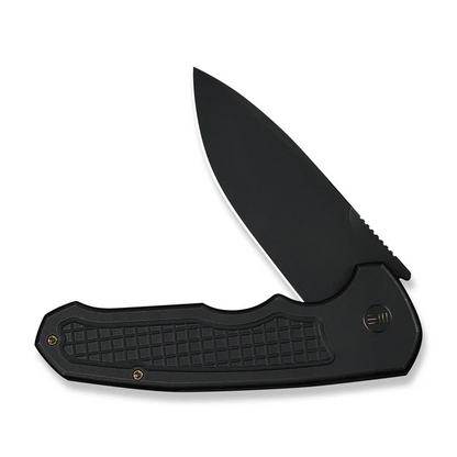 WE Knife Co., Ltd™ Starlash Flipper Lock WE23011C-1 Black Anodized 6AL4V Titanium M390 Stainless Steel Pocket Knife