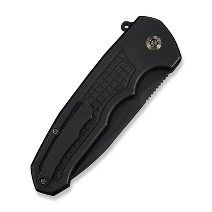 WE Knife Co., Ltd™ Starlash Flipper Lock WE23011C-1 Black Anodized 6AL4V Titanium M390 Stainless Steel Pocket Knife