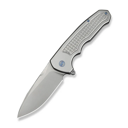 WE Knife Co., Ltd™ Starlash Flipper Lock WE23011C-2 Gray 6AL4V Titanium M390 Stainless Steel Pocket Knife
