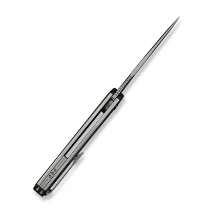 WE Knife Co., Ltd™ Starlash Flipper Lock WE23011C-2 Gray 6AL4V Titanium M390 Stainless Steel Pocket Knife