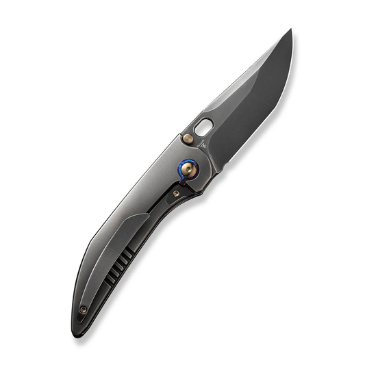 WE Knife Co., Ltd™ Attor Frame Lock WE23037B-1 Dark Gray 6AL4V Titanium CPM 20CV Stainless Steel Pocket Knife