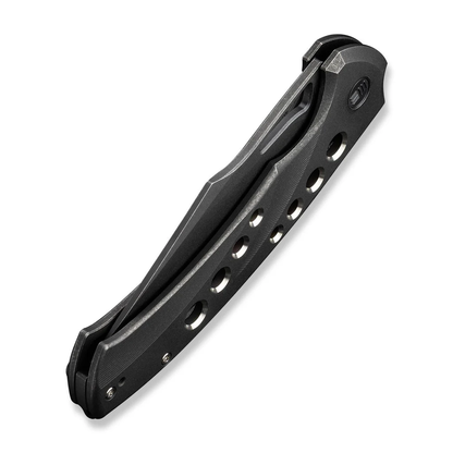 WE Knife Co., Ltd™ Swiftfin Frame Lock WE23051-1 Black 6AL4V Titanium CPM 20CV Stainless Steel Pocket Knife