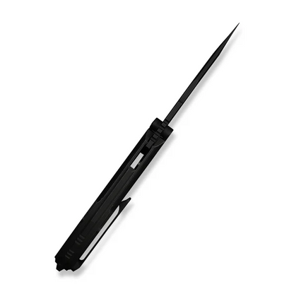 WE Knife Co., Ltd™ Muster Frame Lock WE23058-1 Black Anodized 6AL4V Titanium M390 Stainless Steel Pocket Knife