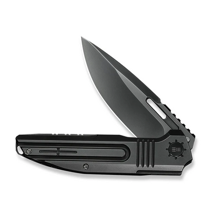 WE Knife Co., Ltd™ Tracks Frame Lock WE23059-1 Gray 6AL4V Titanium M390 Stainless Steel Pocket Knife