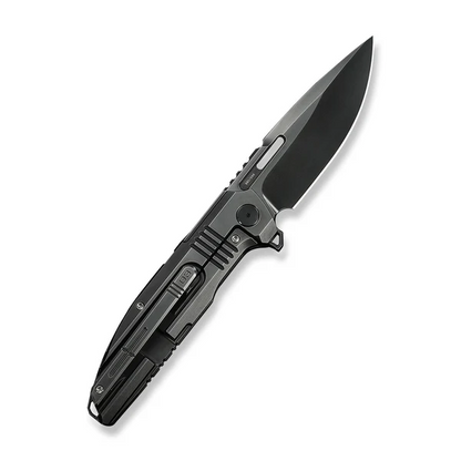 WE Knife Co., Ltd™ Tracks Frame Lock WE23059-1 Gray 6AL4V Titanium M390 Stainless Steel Pocket Knife
