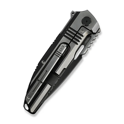 WE Knife Co., Ltd™ Tracks Frame Lock WE23059-1 Gray 6AL4V Titanium M390 Stainless Steel Pocket Knife