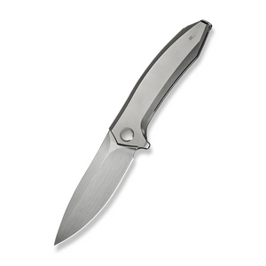 WE Knife Co., Ltd™ Acuminal Frame Lock WE23070-2 Bead-Blasted 6AL4V Titanium Vanax Stainless Steel Pocket Knife