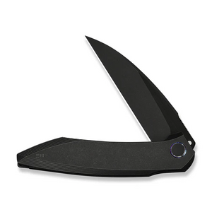 WE Knife Co., Ltd™ Fluxor Liner Lock WE23071-1 Black Anodized 6AL4V Titanium M390 Stainless Steel Pocket Knife