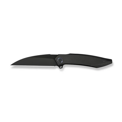 WE Knife Co., Ltd™ Fluxor Liner Lock WE23071-1 Black Anodized 6AL4V Titanium M390 Stainless Steel Pocket Knife