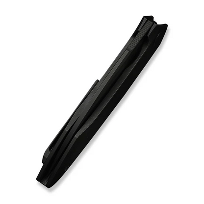 WE Knife Co., Ltd™ Fluxor Liner Lock WE23071-1 Black Anodized 6AL4V Titanium M390 Stainless Steel Pocket Knife