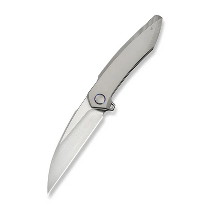 WE Knife Co., Ltd™ Fluxor Liner Lock WE23071-2 Gray 6AL4V Titanium M390 Stainless Steel Pocket Knife