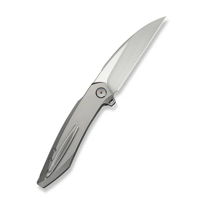 WE Knife Co., Ltd™ Fluxor Liner Lock WE23071-2 Gray 6AL4V Titanium M390 Stainless Steel Pocket Knife