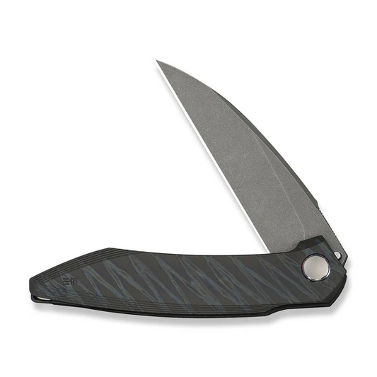 WE Knife Co., Ltd™ Fluxor Liner Lock WE23071-3 Flamed 6AL4V Titanium M390 Stainless Steel Pocket Knife