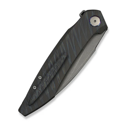 WE Knife Co., Ltd™ Fluxor Liner Lock WE23071-3 Flamed 6AL4V Titanium M390 Stainless Steel Pocket Knife