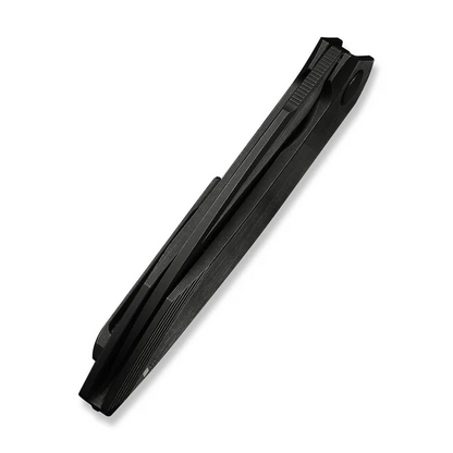 WE Knife Co., Ltd™ Fluxor Liner Lock WE23071-4 Satin & Black Anodized 6AL4V Titanium M390 Stainless Steel Pocket Knife