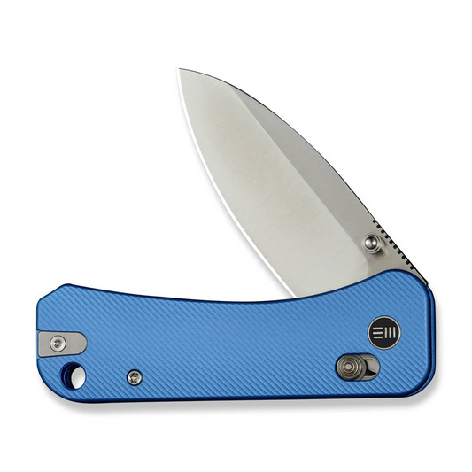 WE Knife Co., Ltd™ Banter II Crossbar Lock WE23075-1 Blue Anodized Aluminum CPM S35VN Stainless Steel Pocket Knife