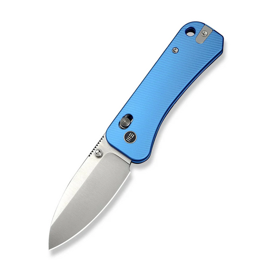 WE Knife Co., Ltd™ Banter II Crossbar Lock WE23075-1 Blue Anodized Aluminum CPM S35VN Stainless Steel Pocket Knife