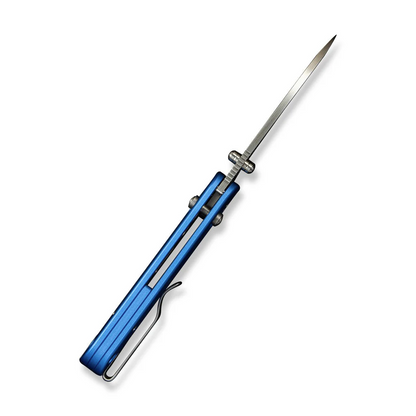 WE Knife Co., Ltd™ Banter II Crossbar Lock WE23075-1 Blue Anodized Aluminum CPM S35VN Stainless Steel Pocket Knife