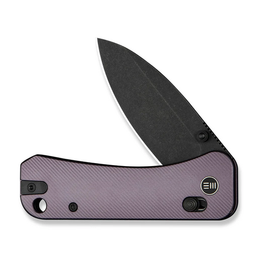 WE Knife Co., Ltd™ Banter II Crossbar Lock WE23075-2 Purple Anodized Aluminum CPM S35VN Stainless Steel Pocket Knife