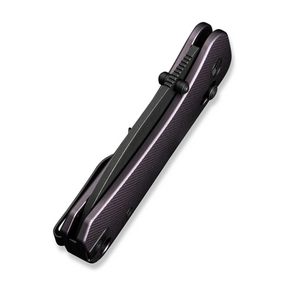 WE Knife Co., Ltd™ Banter II Crossbar Lock WE23075-2 Purple Anodized Aluminum CPM S35VN Stainless Steel Pocket Knife