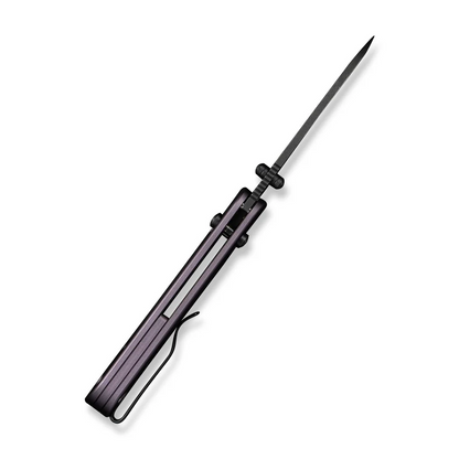 WE Knife Co., Ltd™ Banter II Crossbar Lock WE23075-2 Purple Anodized Aluminum CPM S35VN Stainless Steel Pocket Knife