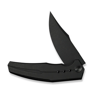 WE Knife Co., Ltd™ Kyklos Frame Lock WE23086-1 Black Anodized 6AL4V Titanium M390 Stainless Steel Pocket Knife