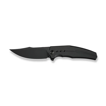 WE Knife Co., Ltd™ Kyklos Frame Lock WE23086-1 Black Anodized 6AL4V Titanium M390 Stainless Steel Pocket Knife