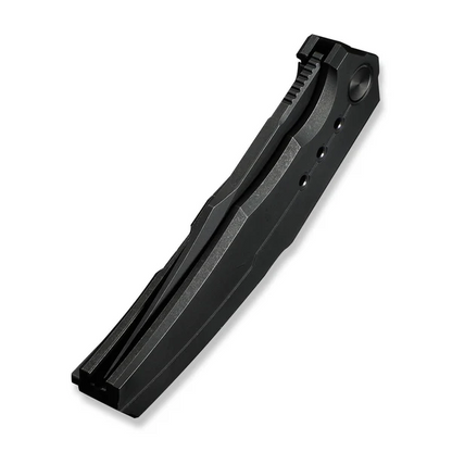 WE Knife Co., Ltd™ Kyklos Frame Lock WE23086-1 Black Anodized 6AL4V Titanium M390 Stainless Steel Pocket Knife