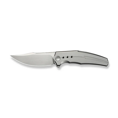 WE Knife Co., Ltd™ Kyklos Frame Lock WE23086-4 Gray 6AL4V Titanium M390 Stainless Steel Pocket Knife