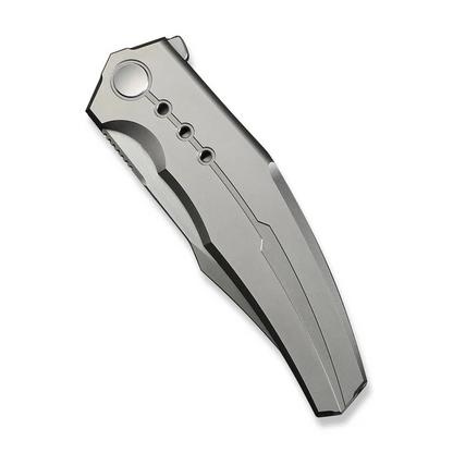 WE Knife Co., Ltd™ Kyklos Frame Lock WE23086-4 Gray 6AL4V Titanium M390 Stainless Steel Pocket Knife