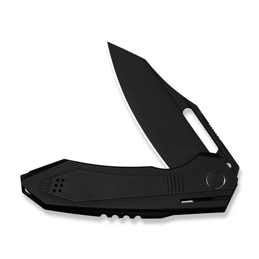 WE Knife Co., Ltd™ Bogey Liner Lock WE23088-1 Black Anodized 6AL4V Titanium M390 Stainless Steel Pocket Knife