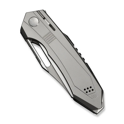 WE Knife Co., Ltd™ Bogey Liner Lock WE23088-2 Gray Anodized 6AL4V Titanium M390 Stainless Steel Pocket Knife