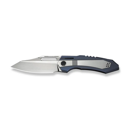 WE Knife Co., Ltd™ Bogey Liner Lock WE23088-3 Satin & Blue Anodized 6AL4V Titanium M390 Stainless Steel Pocket Knife