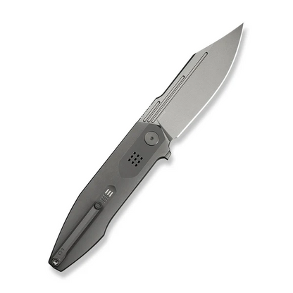 WE Knife Co., Ltd™ Flight Line Liner Lock WE23089-1 Dark Gray 6AL4V Titanium M390 Stainless Steel Pocket Knife