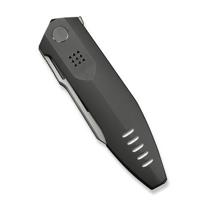 WE Knife Co., Ltd™ Flight Line Liner Lock WE23089-1 Dark Gray 6AL4V Titanium M390 Stainless Steel Pocket Knife