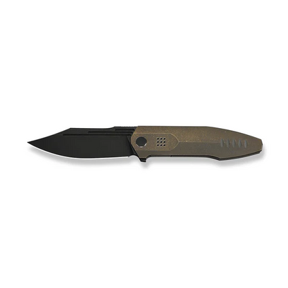 WE Knife Co., Ltd™ Flight Line Liner Lock WE23089-2 Bronze Anodized 6AL4V Titanium M390 Stainless Steel Pocket Knife