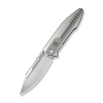 WE Knife Co., Ltd™ Flight Line Liner Lock WE23089-3 Bead-Blasted 6AL4V Titanium M390 Stainless Steel Pocket Knife