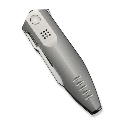 WE Knife Co., Ltd™ Flight Line Liner Lock WE23089-3 Bead-Blasted 6AL4V Titanium M390 Stainless Steel Pocket Knife