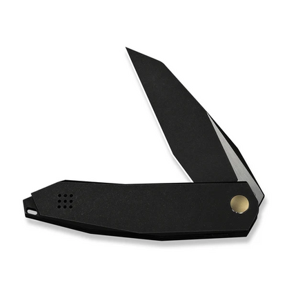 WE Knife Co., Ltd™ Tally Frame Lock WE23090-1 Black Anodized 6AL4V Titanium M390 Stainless Steel Pocket Knife