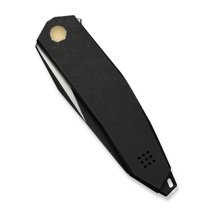 WE Knife Co., Ltd™ Tally Frame Lock WE23090-1 Black Anodized 6AL4V Titanium M390 Stainless Steel Pocket Knife