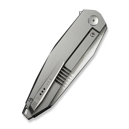 WE Knife Co., Ltd™ Tally Frame Lock WE23090-2 Bead Blasted 6AL4V Titanium M390 Stainless Steel Pocket Knife