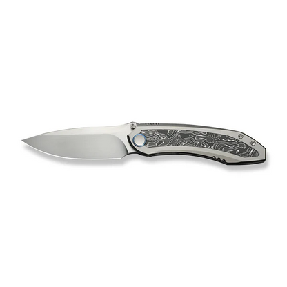 WE Knife Co., Ltd™ Winsome Frame Lock WE23092-2 6AL4V Titanium and Aluminum Foil Carbon Fiber M390 Stainless Steel Pocket Knife