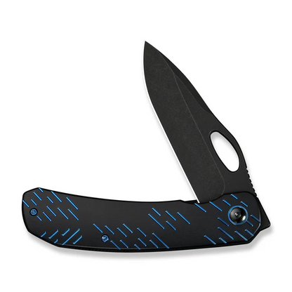 WE Knife Co., Ltd™ Inmate Frame Lock WE23096B-2 Black Anodized 6AL4V Titanium CPM 20CV Stainless Steel Pocket Knife