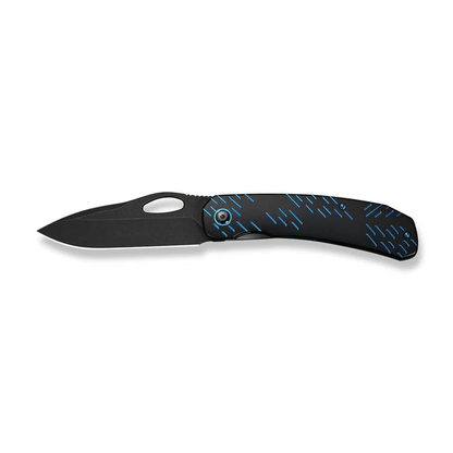 WE Knife Co., Ltd™ Inmate Frame Lock WE23096B-2 Black Anodized 6AL4V Titanium CPM 20CV Stainless Steel Pocket Knife