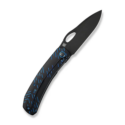 WE Knife Co., Ltd™ Inmate Frame Lock WE23096B-2 Black Anodized 6AL4V Titanium CPM 20CV Stainless Steel Pocket Knife