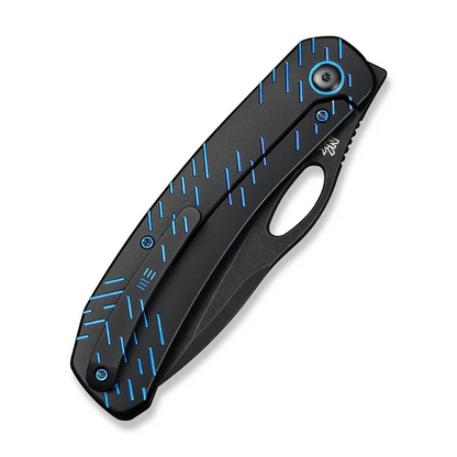 WE Knife Co., Ltd™ Inmate Frame Lock WE23096B-2 Black Anodized 6AL4V Titanium CPM 20CV Stainless Steel Pocket Knife