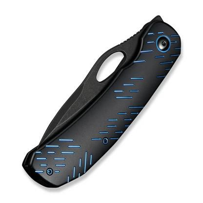 WE Knife Co., Ltd™ Inmate Frame Lock WE23096B-2 Black Anodized 6AL4V Titanium CPM 20CV Stainless Steel Pocket Knife