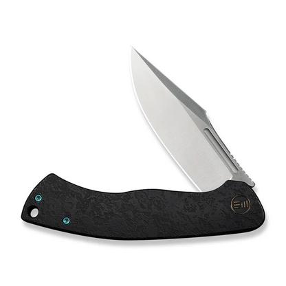 WE Knife Co., Ltd™ Essential Knight Frame Lock WE24003-1 Black Anodized 6AL4V Titanium M390 Stainless Steel Pocket Knife