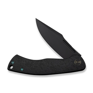 WE Knife Co., Ltd™ Essential Knight Frame Lock WE24003-2 Black Anodized 6AL4V Titanium M390 Stainless Steel Pocket Knife