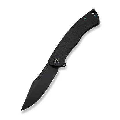 WE Knife Co., Ltd™ Essential Knight Frame Lock WE24003-2 Black Anodized 6AL4V Titanium M390 Stainless Steel Pocket Knife